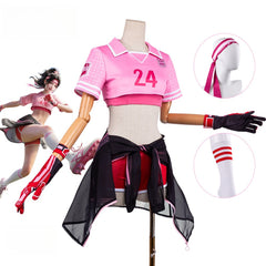 Naraka Bladepoint Lanmeng Gold Goalkeeper Cosplay Costume Custom For Halloween