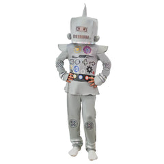 Halloween Kids Robot Cosplay Costume Children's Performance Suit for School Shows and Cosplay Events - Halloweez