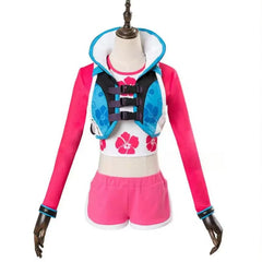 Overwatch 2 D.Va Lifeguard Cosplay Costume,Custom for Halloween & Comic‑Con