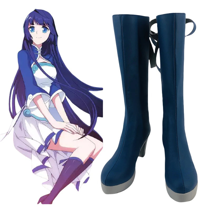 Battle Through the Heavens Xiao Xun Er Cosplay Shoes for Anime Conventions - Halloweez