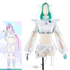 vtuber hololive - Tokoyami Towa Cosplay Costume - Halloweez