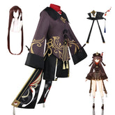 Halloweez Hu Tao Cosplay Costume - Exceptional Anime Roleplay Outfit for Enthusiasts - Halloweez