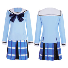 Happy Sugar Life Matsuzaka Satou Cosplay Costume JK School Uniform Halloween Role Play - Halloweez