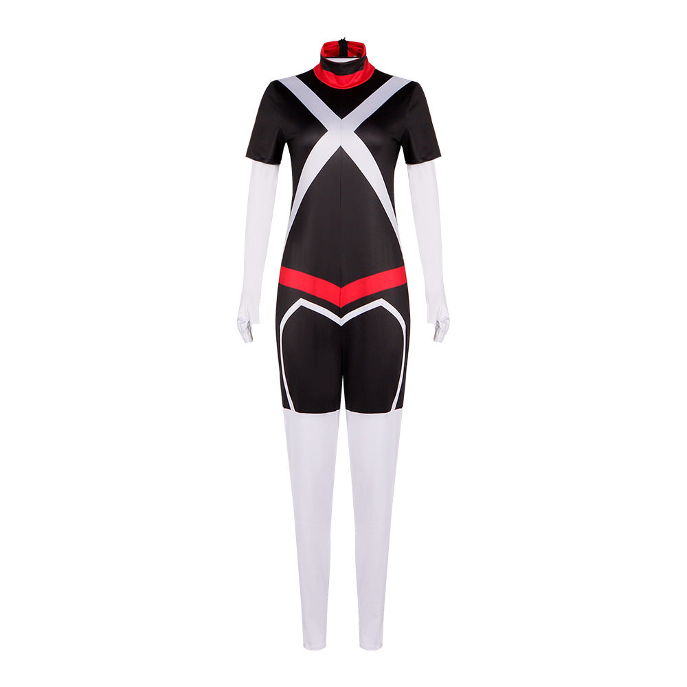 Hell's Hotel Cosplay Costume The Big Bad Vaggie The Guardian Vickie Cosplay Halloween Performance Costume - Halloweez