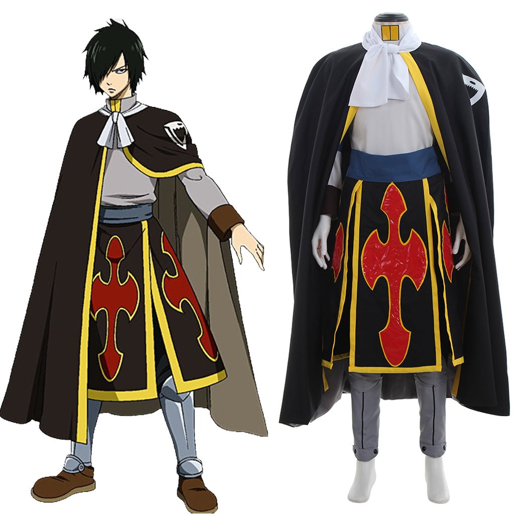 Halloweez Shadow Dragon Rogue Cheney Ryos Cosplay Costume - Fairy Tail Dragon Slayer Outfit - Halloweez