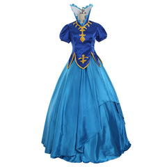 Halloweez Juvia Lockser Cosplay Costume - Enchanting Blue Lolita Dress for Parties - Halloweez