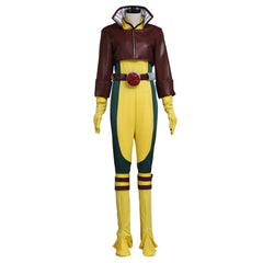 Halloweez X 97 Super Villain Cosplay Costume Coat Jumpsuit for Women's Halloween Carnival Parties - Halloweez