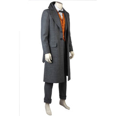 Impressive Newt Scamander Cosplay Outfit - Inspired by The Crimes of Grindelwald - Halloweez