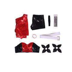 Halloweez Rin Tohsaka Racing Suit Cosplay Costume - Type-Moon Anime Outfit - Halloweez