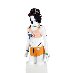 Zenless Zone Zero Ling Summer Sky Swimsuit Cosplay Costume - Game Character Outfit - Halloweez