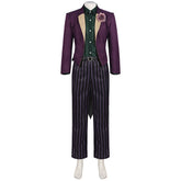 Mortal Kombat 11 Joker Cosplay Costume, Purple Suit Set, Game-Accurate Full Outfit - Halloweez