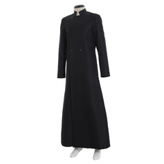 Men's Double Breasted Choir Cassock Robe - Halloweez Clergy Vestment for Religious and Cosplay Events - Halloweez