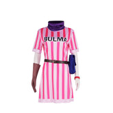 Dragon Ball Bulma Cosplay Costume for Girls - Anime Cosplay Dress for Halloween - Halloweez
