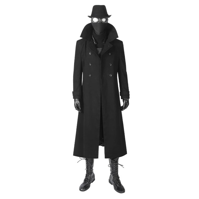 Halloweez Spider-Man Noir Cosplay Costume with Shoes - Dive into the Spider-Verse - Halloweez