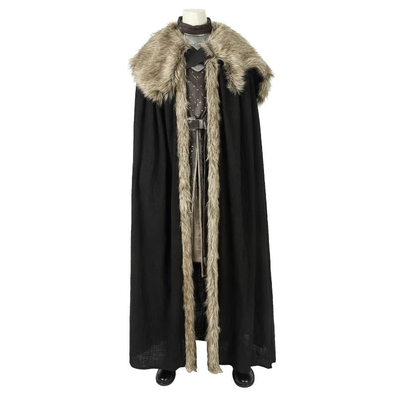 Immerse in Westeros with the Halloweez Jon Snow Cosplay Costume for Halloween & Special Events - Halloweez