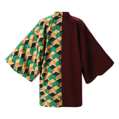Demon Slayer Cosplay Costume Giyu Tomioka Water Hashira Uniform with Embroidery - Premium Quality Cosplay Outfit for Anime Fans