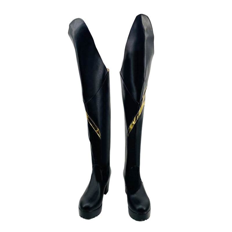 Bishop Ein Cosplay Shoes from Time Traveler: The Painter - Perfect for Anime Conventions and Performances - Halloweez