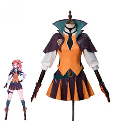 Stylish Game LOL Battle Academia Lux Cosplay Costume - Halloweez Halloween Women Suit New Skin - Halloweez