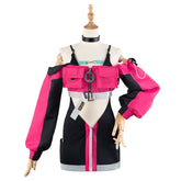 Path to Nowhere Prisoner Nino Anime Cosplay Costume Belly Baring Halter Dress Set - Halloweez