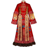 Fifth Personality cos Paper Bride Linkage 2D Anime Costume Halloween Ghost Bride Cosplay Costume Full Set - Halloweez