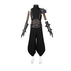 Halloweez Cloud Strife Cosplay Costume and Wig for Ultimate Halloween & Carnival Experience - Halloweez