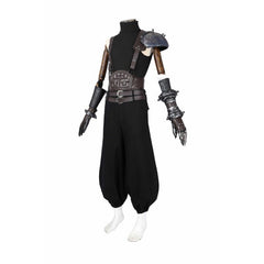 Halloweez Cloud Strife Cosplay Costume and Wig for Ultimate Halloween & Carnival Experience - Halloweez