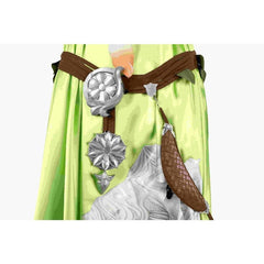 Halloweez Nophica Cosplay Costume - Elegant Green Long Dress for Special Events - Halloweez