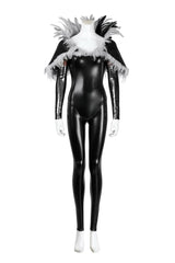 Halloweez Benedikta Harman Cosplay Costume - Women's Black Jumpsuit for FF16 Battle Uniform - Halloweez