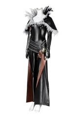 Halloweez Benedikta Harman Cosplay Costume - Women's Black Jumpsuit for FF16 Battle Uniform - Halloweez