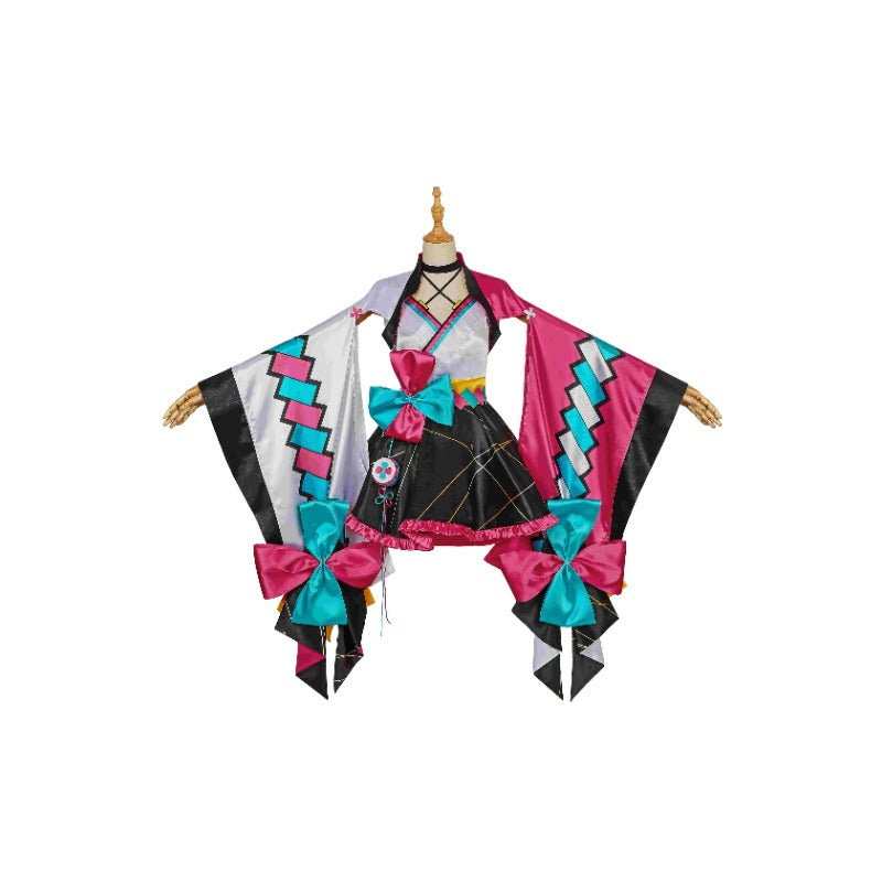 Halloweez Mirai Kimono Cosplay Costume - Perfect for Summer Festivals and Halloween Parties - Halloweez
