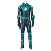 Halloweez Star Force Captain Marvel Cosplay Costume - High-Quality PU Leather - Halloweez