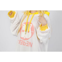 Halloweez Kurumi Hu Tao Cosplay Hoodie with Headband - Lycoris Recoil Inspired - Halloweez