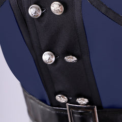 Halloweez Lann Cosplay Costume - Premium Full Set Jacket, Pants, Belt | Final Fantasy Inspired - Halloweez