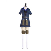 Halloweez Lann Cosplay Costume - Premium Full Set Jacket, Pants, Belt | Final Fantasy Inspired - Halloweez