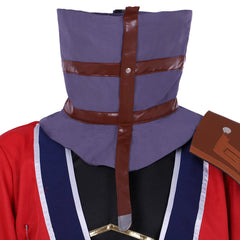 Halloweez Auron Cosplay Costume | Premium Red Suit Full Set for Role Play - Halloweez