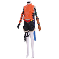 Halloweez Rikku Cosplay Costume | Authentic FFX FF10 Game Outfit for Enthusiasts - Halloweez