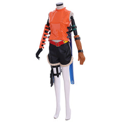 Halloweez Rikku Cosplay Costume | Authentic FFX FF10 Game Outfit for Enthusiasts - Halloweez