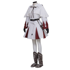 Halloweez Final Fantasy XIV White Mage Cosplay Costume | Exclusive Custom-Made Character Outfit - Halloweez