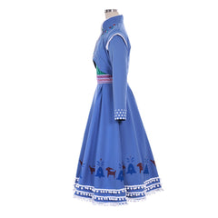 Halloweez Anna Costume Dress | Enchanting Disney Princess Outfit for Halloween & Special Events - Halloweez