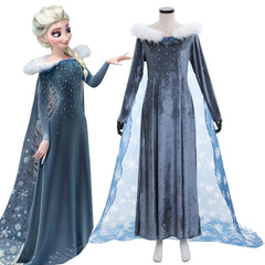 Halloweez Frozen Anna & Elsa Cosplay Costumes | Premium Princess Dresses for Events - Halloweez