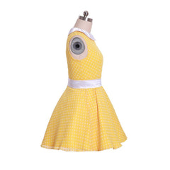 Halloweez Gabby Costume for Girls | Retro 1950s Polka Dot Dress | Perfect for Halloween & Birthday Parties - Halloweez