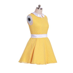 Halloweez Gabby Costume for Girls | Retro 1950s Polka Dot Dress | Perfect for Halloween & Birthday Parties - Halloweez