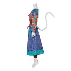 Halloweez Game BG3 Cosplay Alfira Costume | Women's Full Set Battle Suit with Tail for Halloween & Carnival - Halloweez