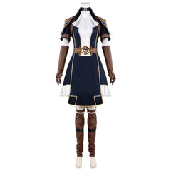 Halloweez Caitlyn Cosplay Costume - The Sheriff of Piltover Uniform for Halloween and Carnivals - Halloweez