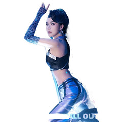 Stunning Halloweez KDA Kaisa Cosplay Costume for Women - Sexy Halloween Party Outfit - Halloweez