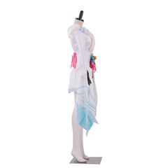 Halloweez Spirit Blossom Ahri Transform Cosplay Costume Adult White Dress Custom Made - Halloweez