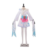 Halloweez Spirit Blossom Ahri Transform Cosplay Costume Adult White Dress Custom Made - Halloweez