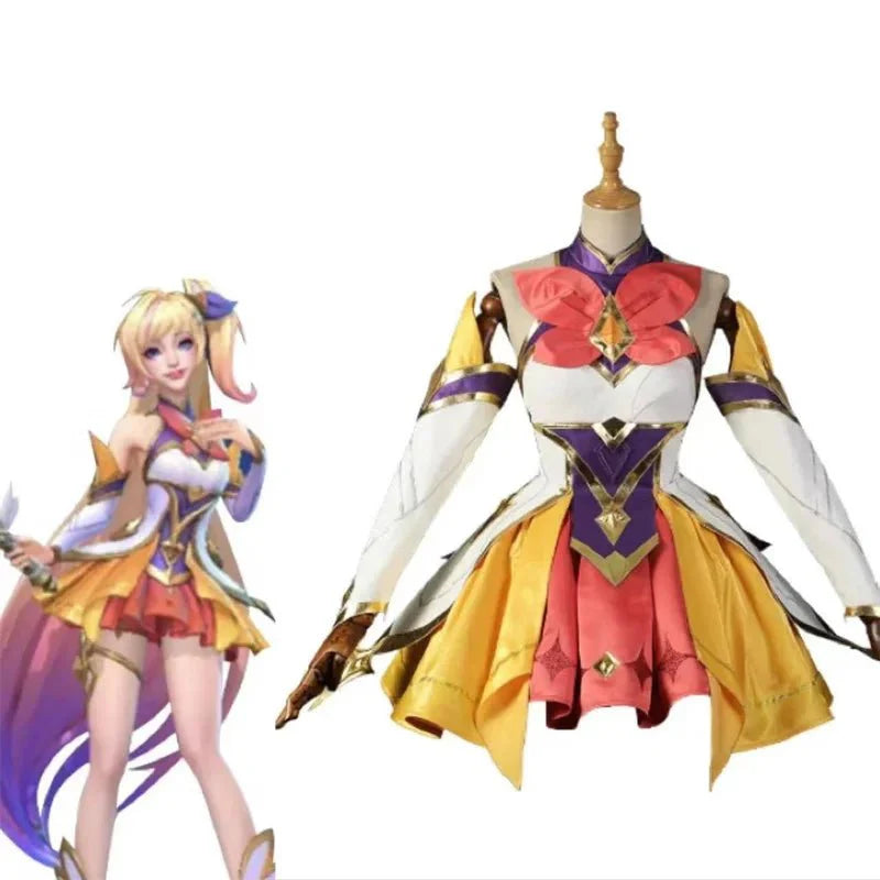 Stunning Seraphine Star Guardian Cosplay Costume for Women - Halloweez Halloween Carnival Wear - Halloweez