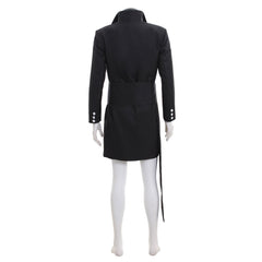 Halloweez Nameless Ghoul Cosplay Costume – Unisex Long Black Coat Inspired by Swedish Band Ghost - Halloweez