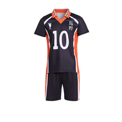 Halloweez Haikyuu Karasuno High School Volleyball Jersey Cosplay Costume - Halloweez
